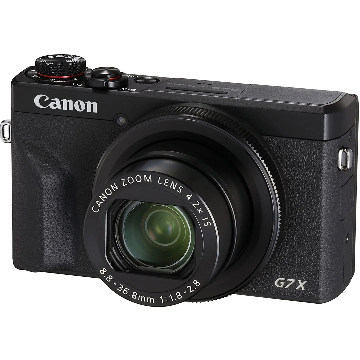 Canon PowerShot G7 X Mark III 20.1MP Compact Camera with 4K Video, 4.2x Optical Zoom, Tilting LCD Touchscreen & Wireless Sharing