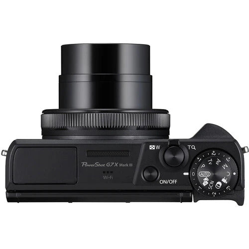 Canon PowerShot G7 X Mark III 20.1MP Compact Camera with 4K Video, 4.2x Optical Zoom, Tilting LCD Touchscreen & Wireless Sharing